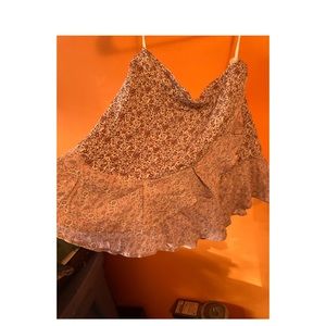 Sim and Sam floral skirt